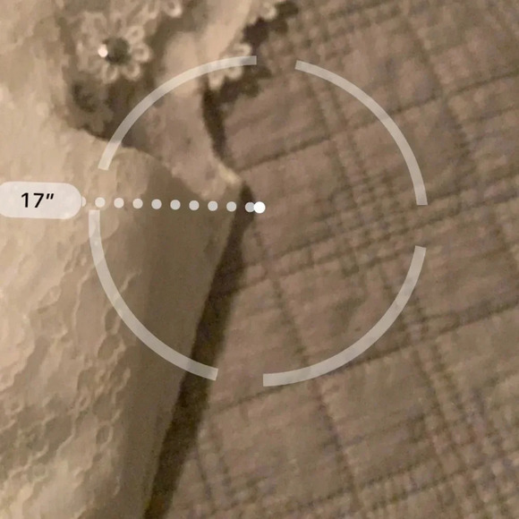 White Lace Wedding Dress Diamonds & Crystal Embellished Long Wedding Dress New - Picture 15 of 16